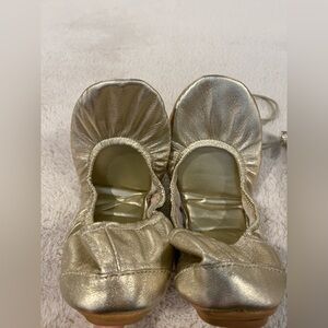 GAP Gold Ballet Flats